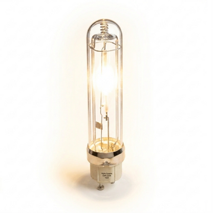 Growers Choice 315W Ceramic Metal Halide CMH Lamp 3100k turned on
