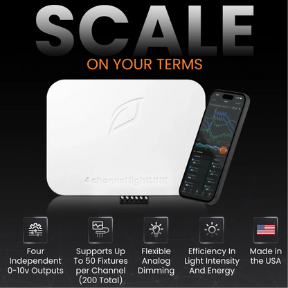 Growlink 4-Channel Light LINK scale on your terms