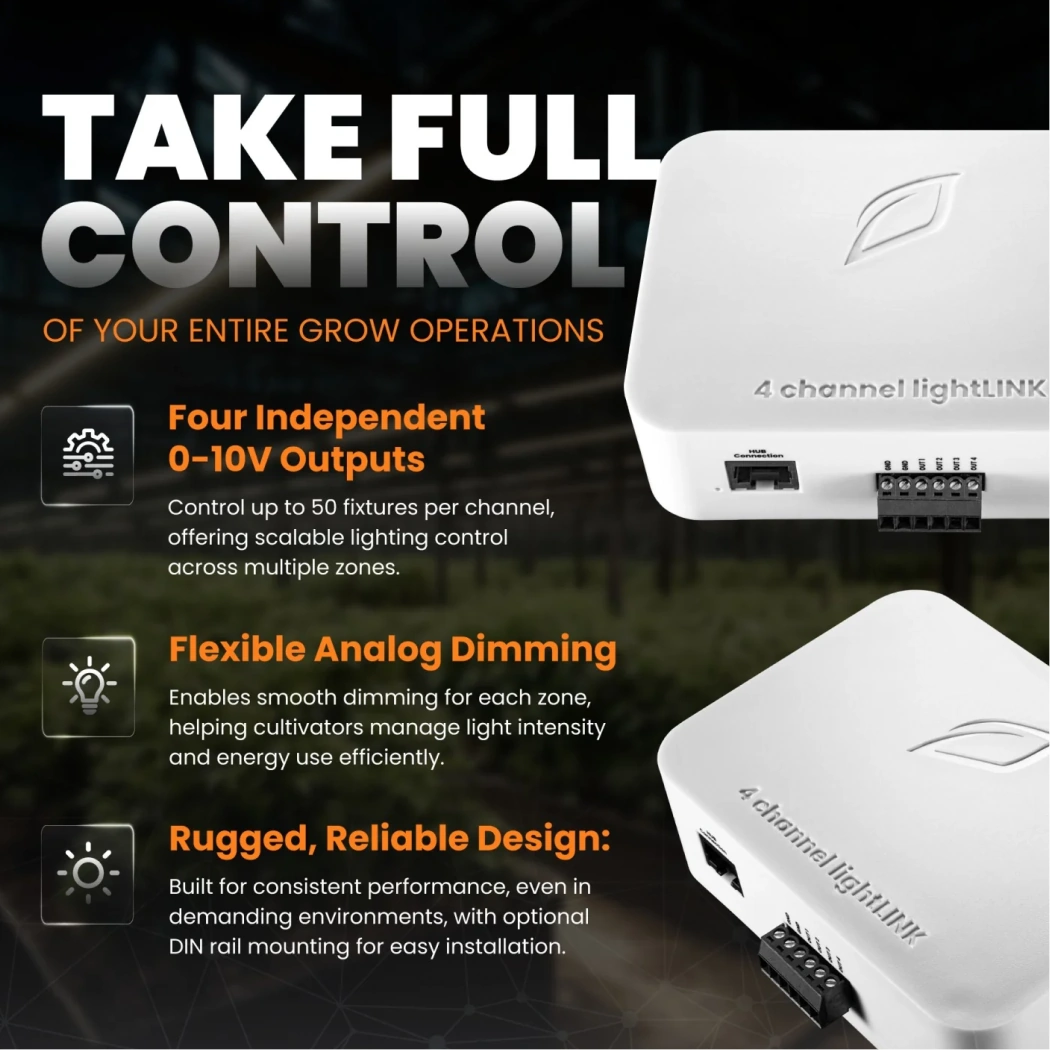 Growlink 4-Channel Light LINK take full control