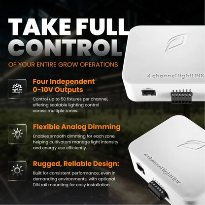 Growlink 4-Channel Light LINK take full control