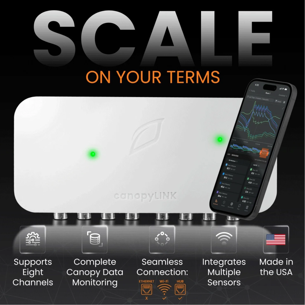 Growlink CanopyLINK scale on your terms