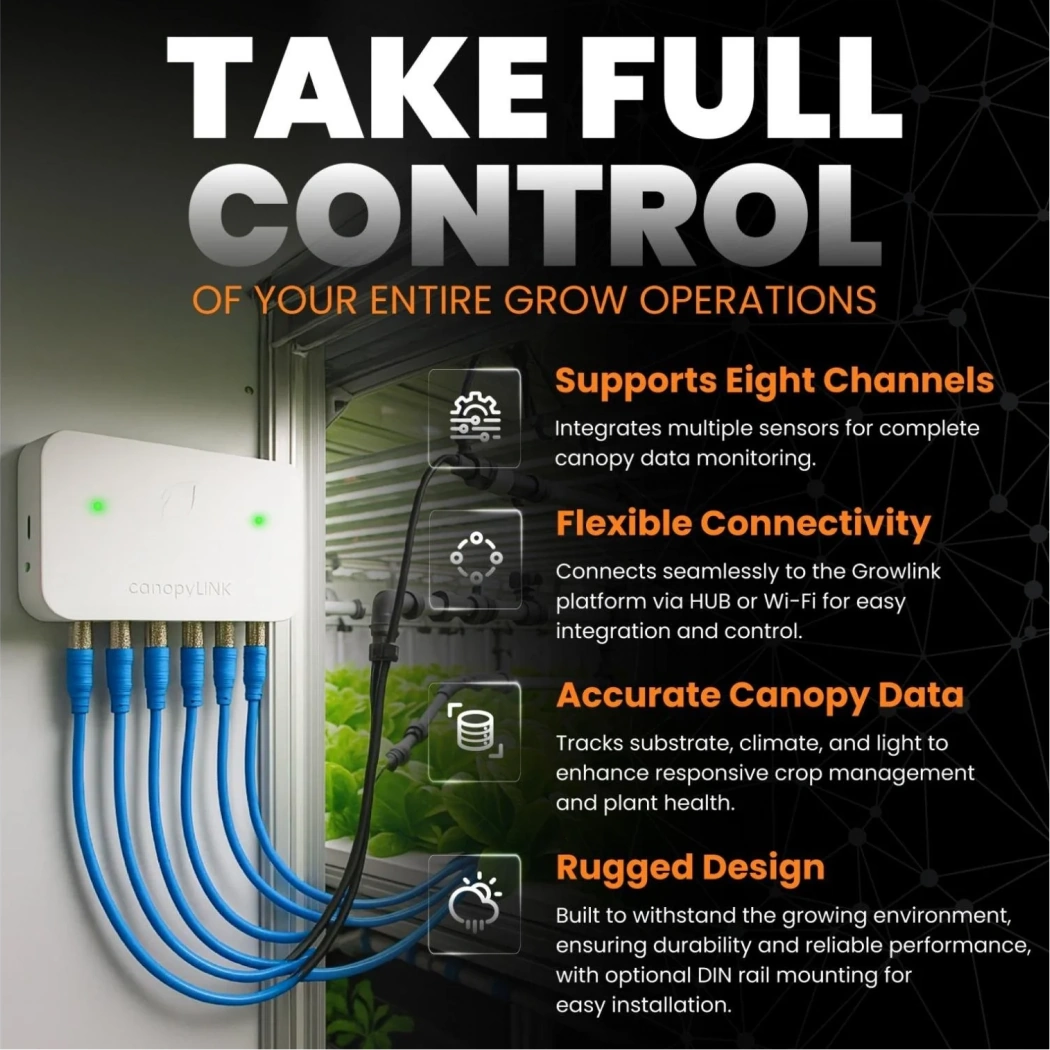 Growlink CanopyLINK take full control