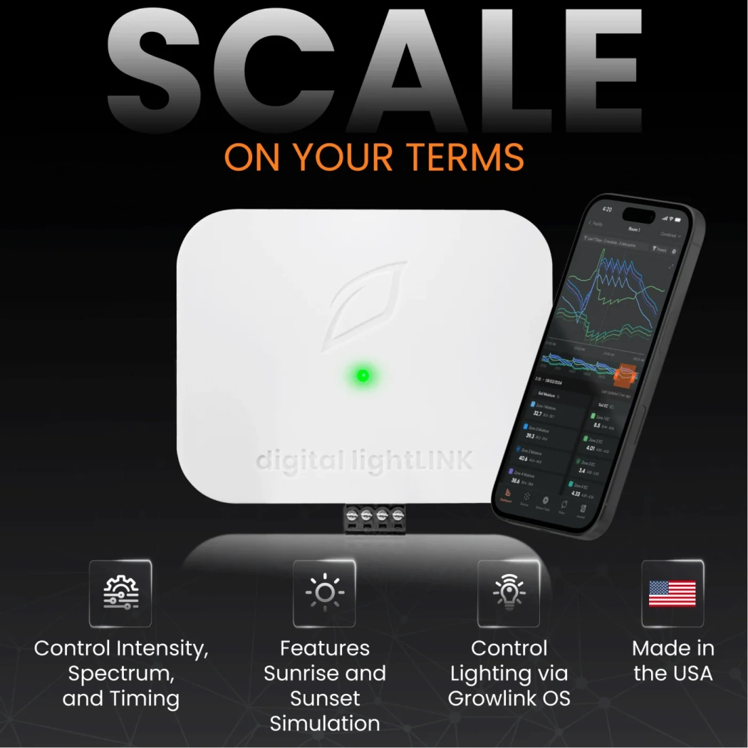 Growlink Digital Light scale on your terms