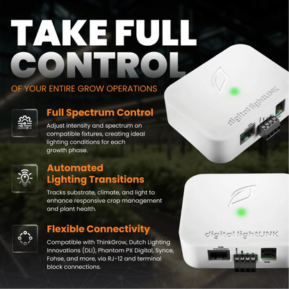 Growlink Digital Light take full control