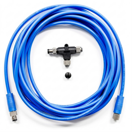 Growlink M8 Extension Cable Kit main image with T connector