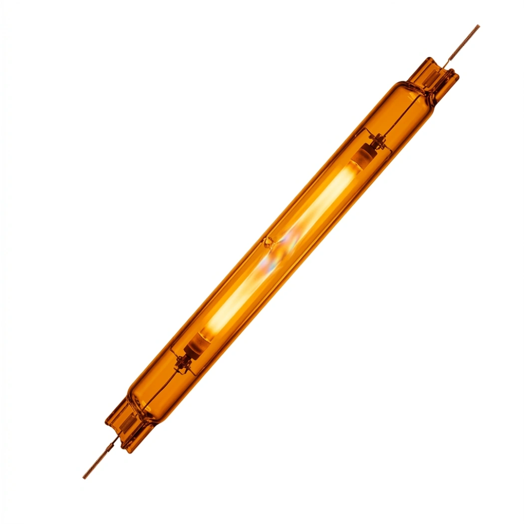 Growlite Real Red 1000W Double Ended HPS Lamp turn on