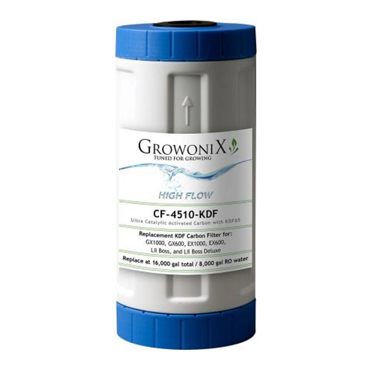 GrowoniX Catalytyic Carbon Filter 4510 KDF85 label