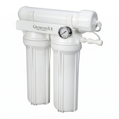 GrowoniX EX200 Reverse Osmosis Filter 200GPD w KDF righ side