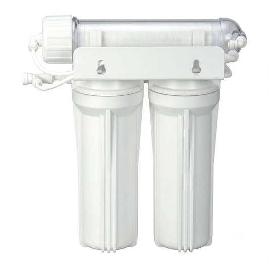 GrowoniX EX200 Reverse Osmosis Filter 200GPD w KDF back  view