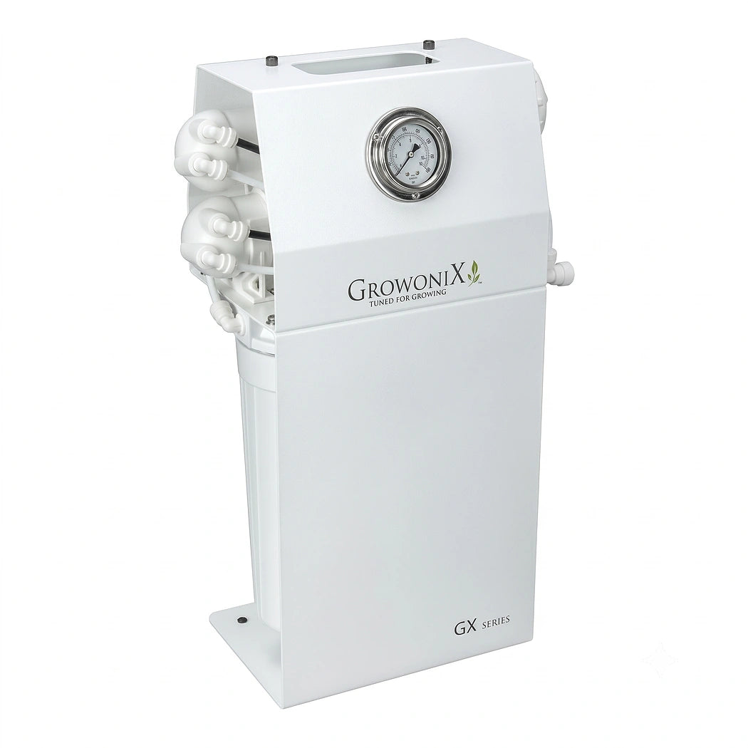 GrowoniX High Flow RO Water Filtration System GX400 HF left  side