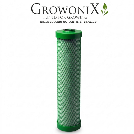 Growonix EX400 Green Carbon Filter (CF-2510-GB) dims