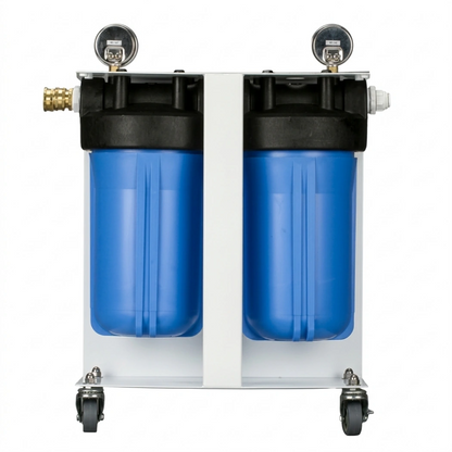 Growonix Lil Boss Deluxe Scrubber Dechlorinator back view