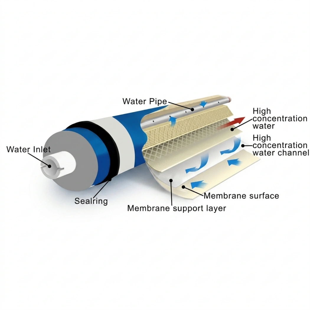 Growonix Membrane 800 GPD High Flow parts