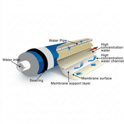 Growonix Membrane 800 GPD High Flow parts