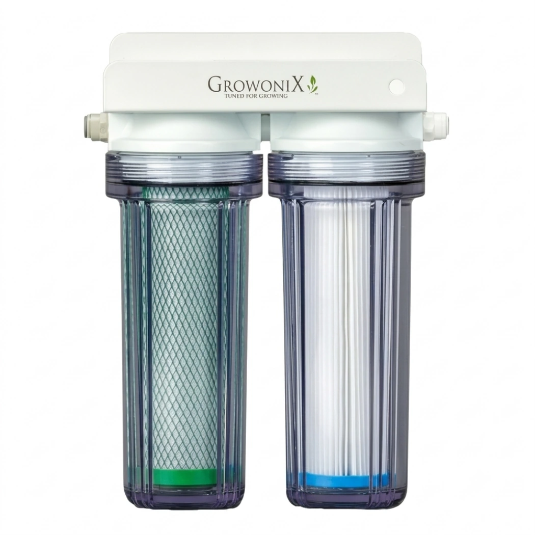 Growonix Mini Scrubber Dechlorinator 3/8 QC ports