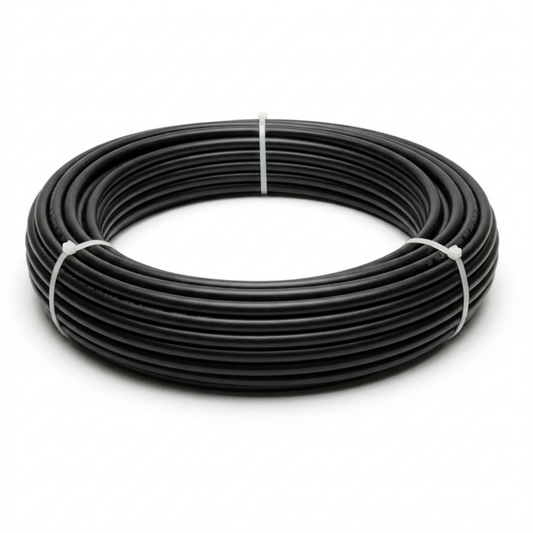 Growonix Tubing 1/4 Black 100' length