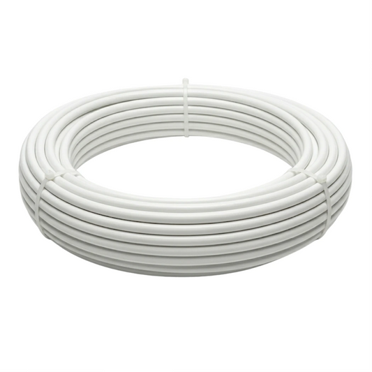 Growonix Tubing 1/4 White 25' , 50' or 100' length