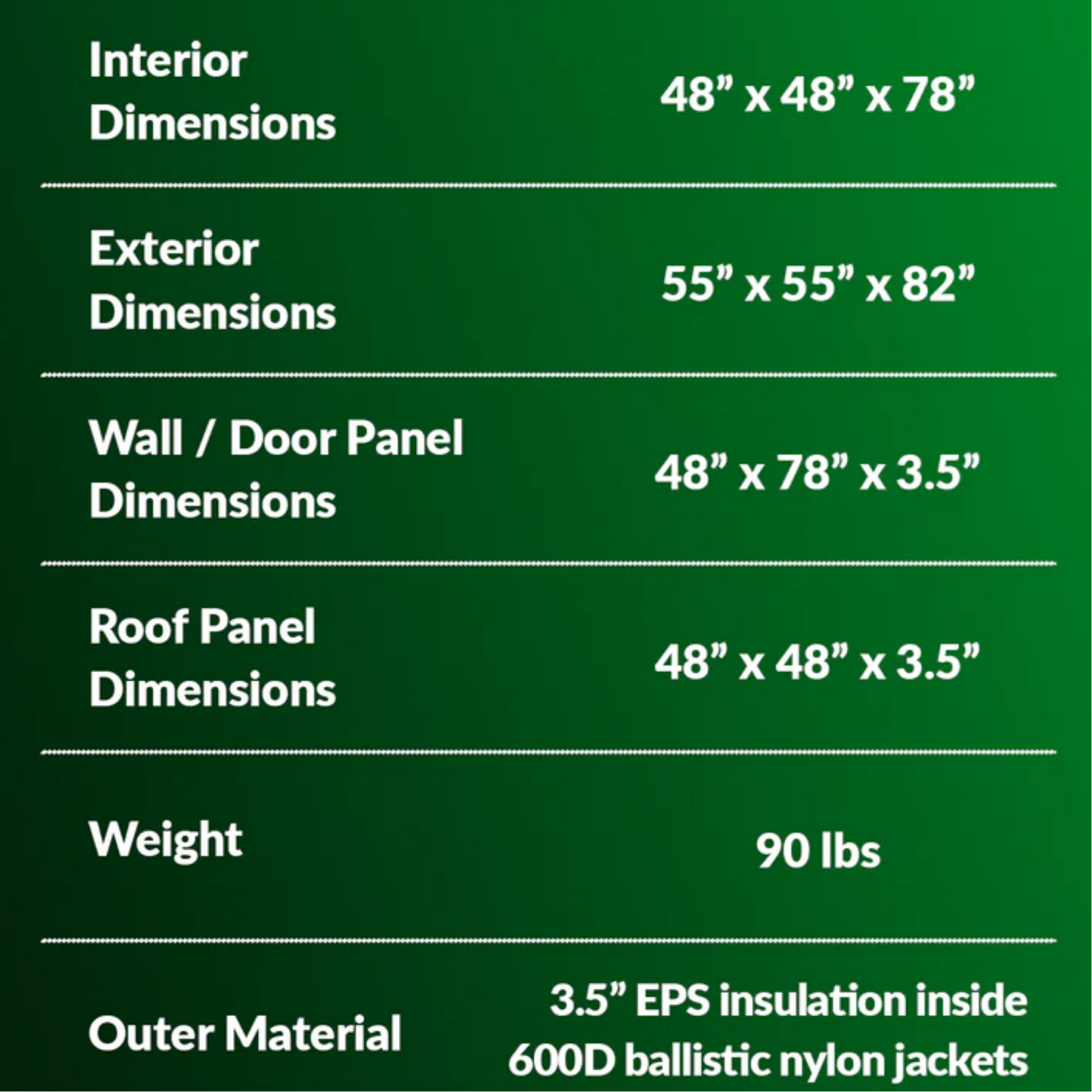 Grozeebo Pro Grow quality dimensions