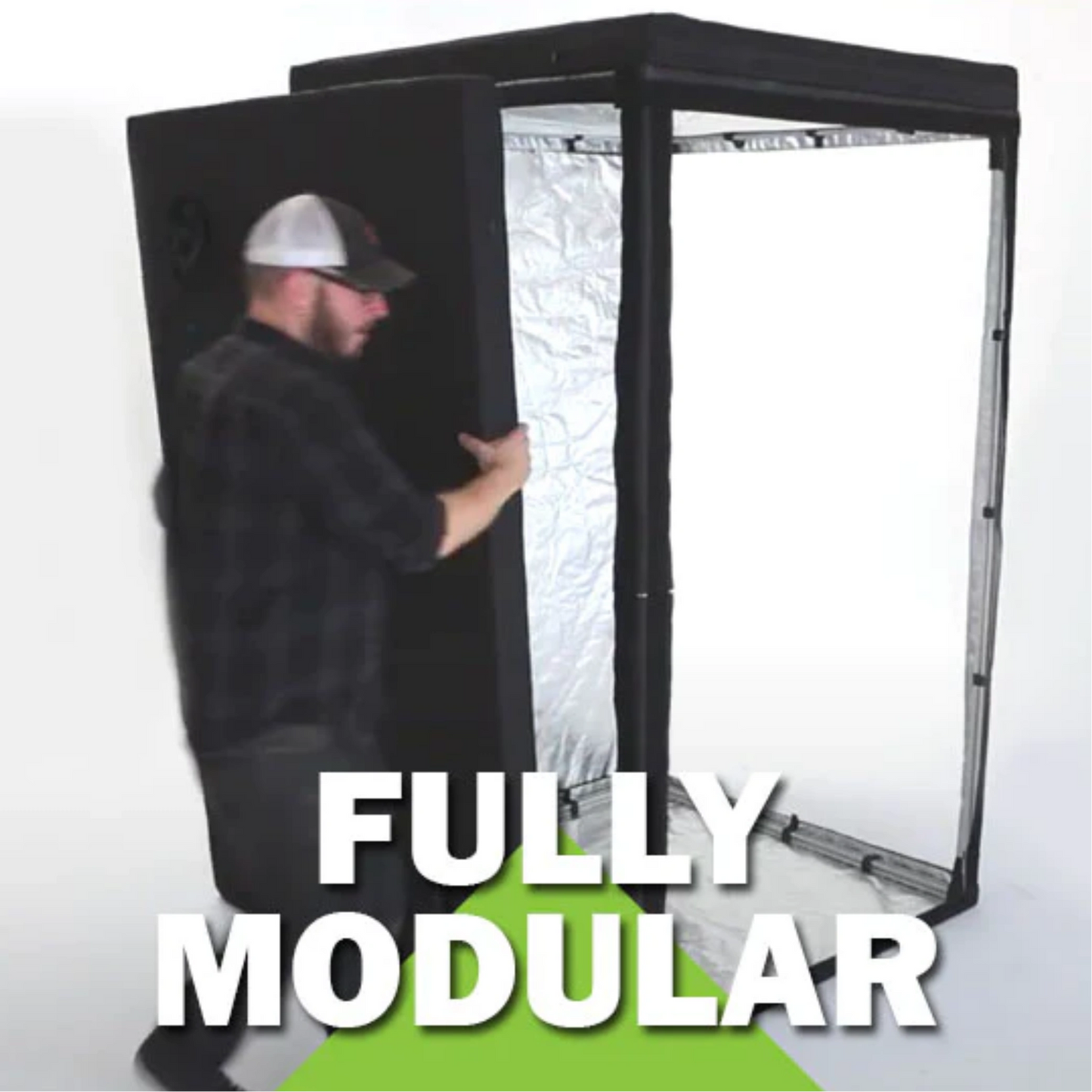 Grozeebo Slim Grow Tent fully modular