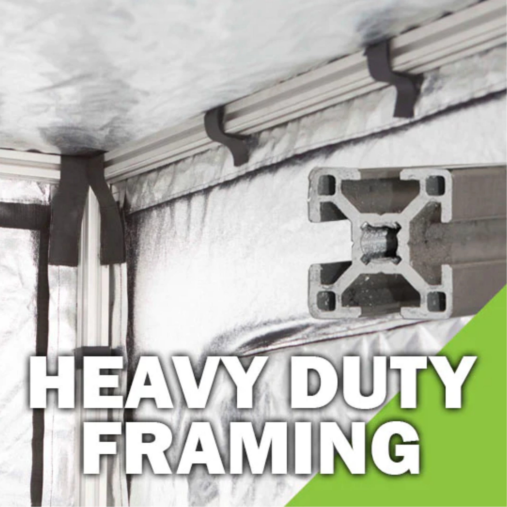 Grozeebo Slim Grow Tent heavy duty framing