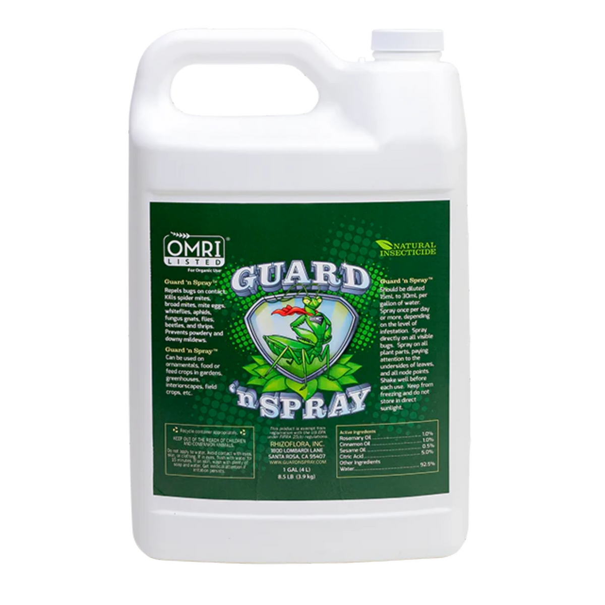 Guard 'N Spray - Natural Insecticide 4 liter