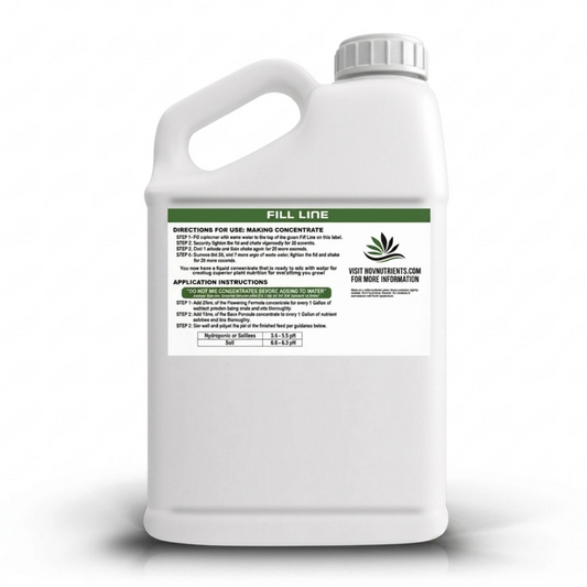 HGV Flower Dry Ready To Mix Formula 1 Gallon back