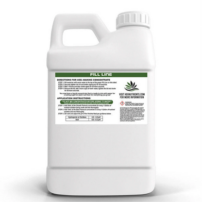 HGV Grow Dry Ready To Mix 2.5 Gallon back