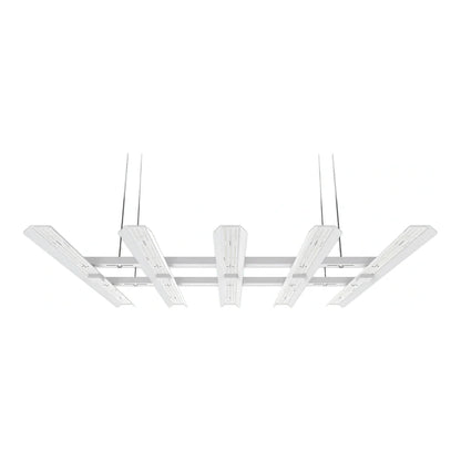 HLG Tomahawk 720 LED grow light with GrowFlux wireless control, multi-bar fixture, 5x5 ft