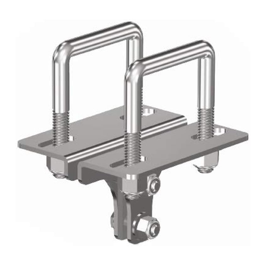 Hardware Kit, JD360, Square U-Bolt and Bracket main image