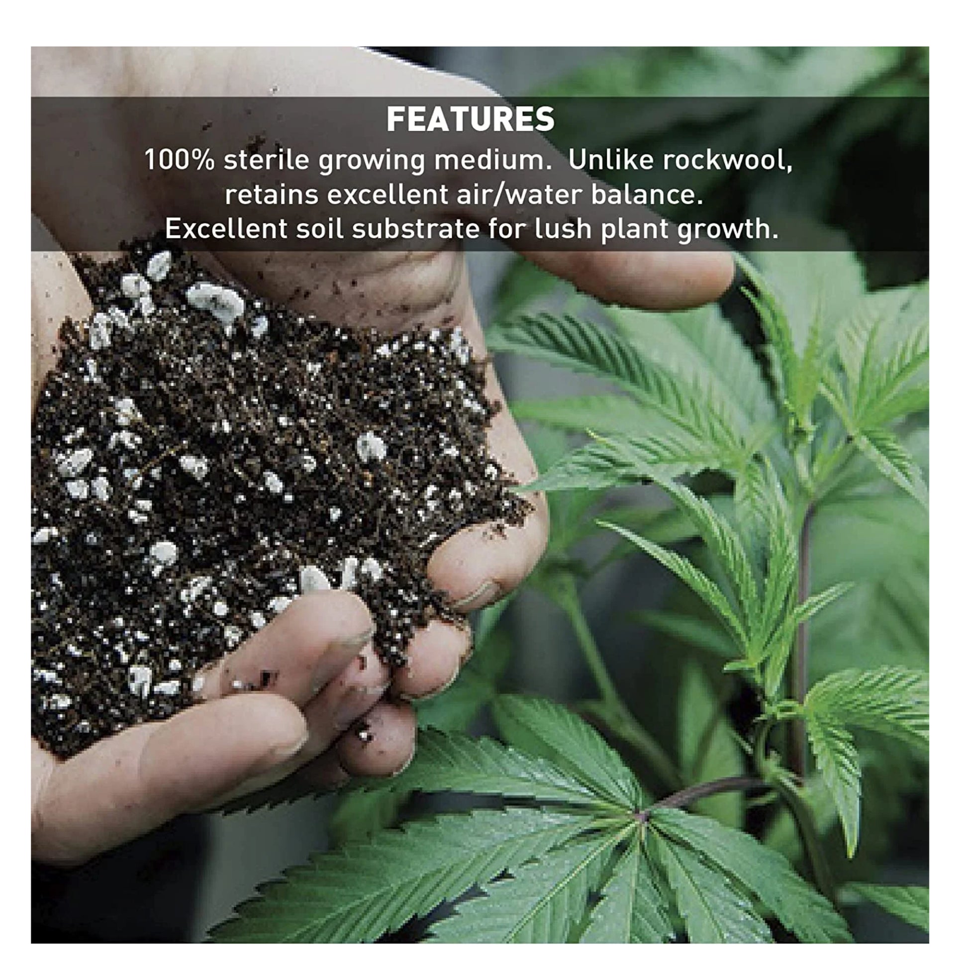 Harvest Hero Hydroponic Perlite features