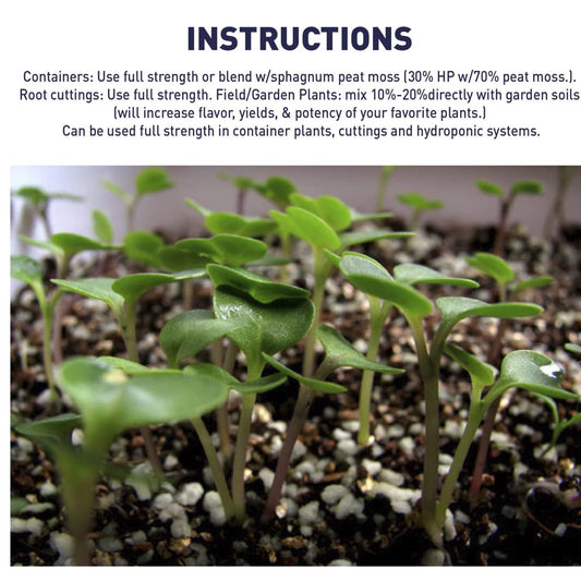 Harvest Hero Hydroponic Perlite instructions
