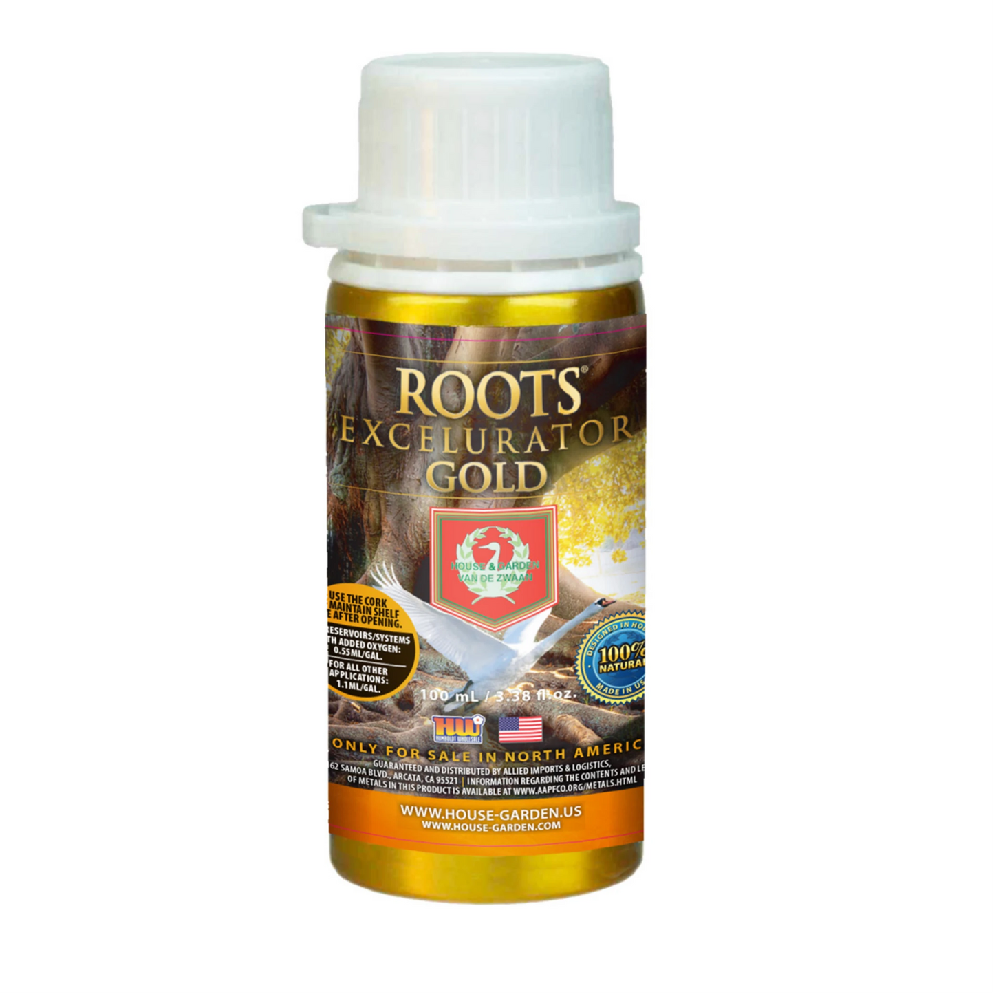 House & Garden Roots Excelurator Gold for Soils 100ml