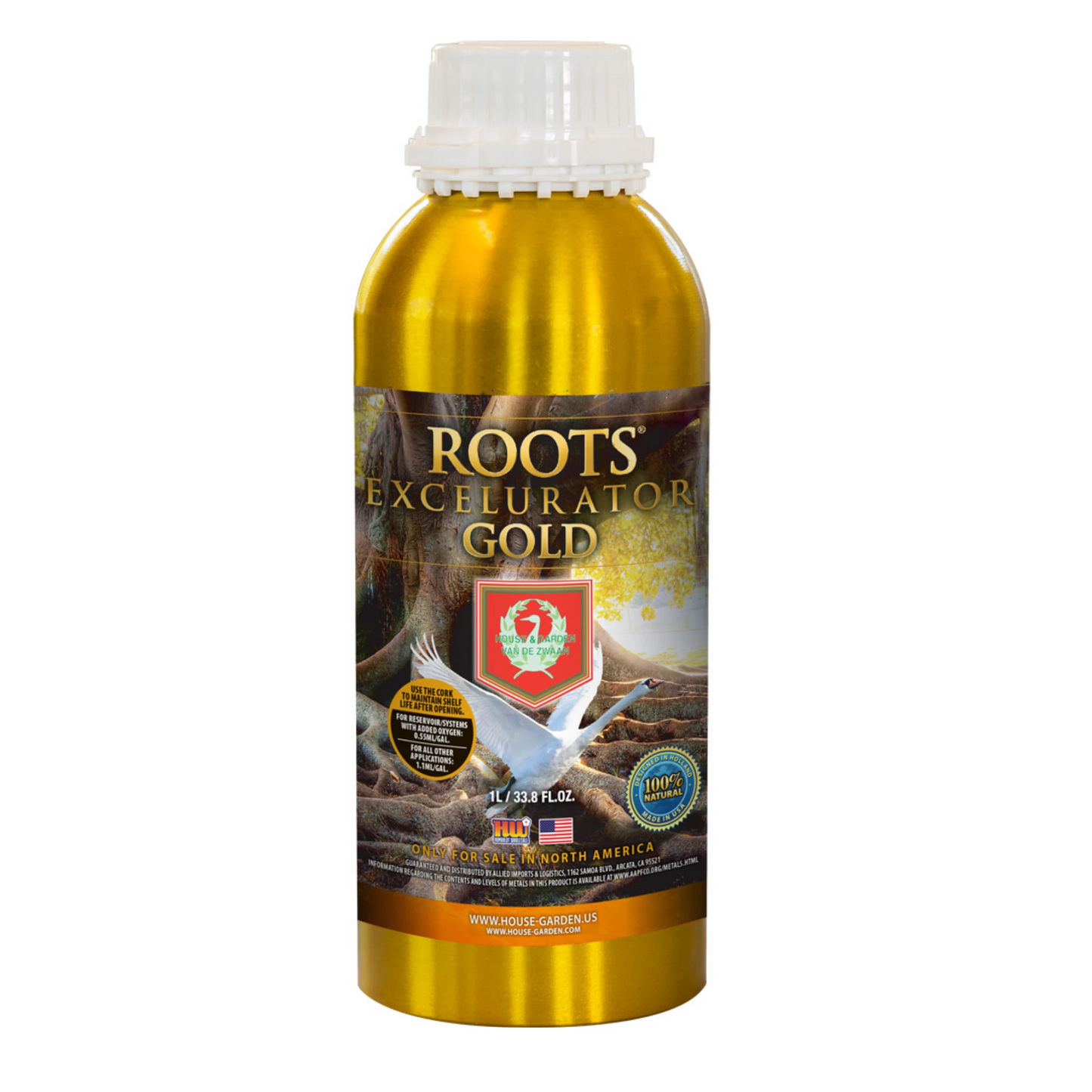 House & Garden Roots Excelurator Gold for Soils 1 liter
