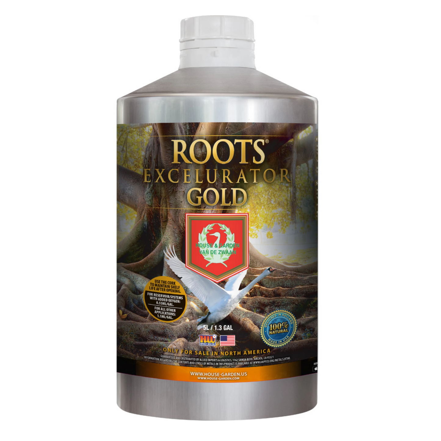 House & Garden Roots Excelurator Gold for Soils 5 liters