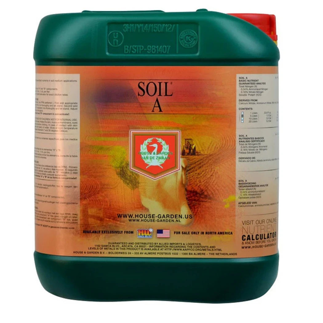 House & Garden Soil Nutrient A  5L