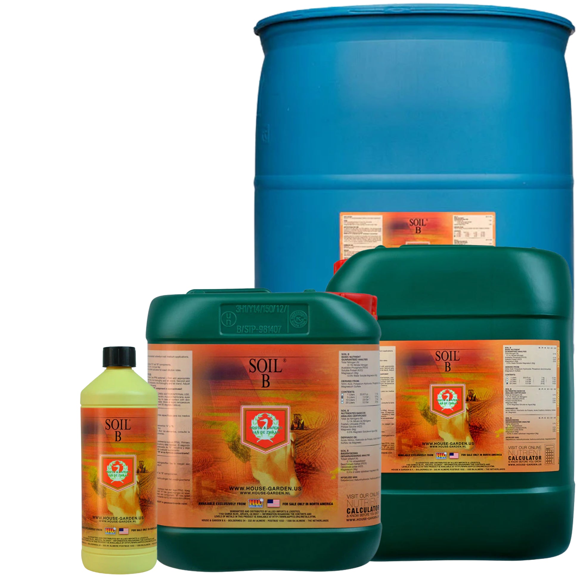 House & Garden Soil Nutrient B  family