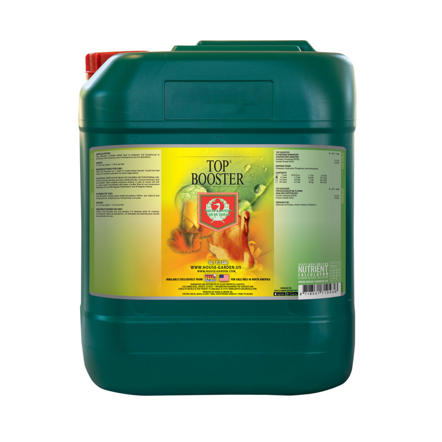 House & Garden Top Booster 5 liters