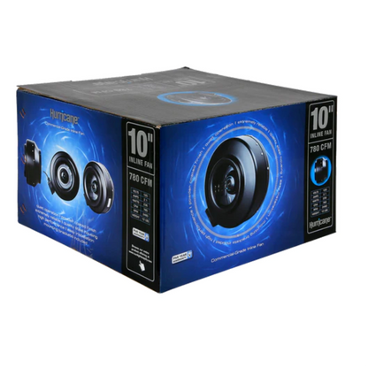 Hurricane Inline Fan 10in box