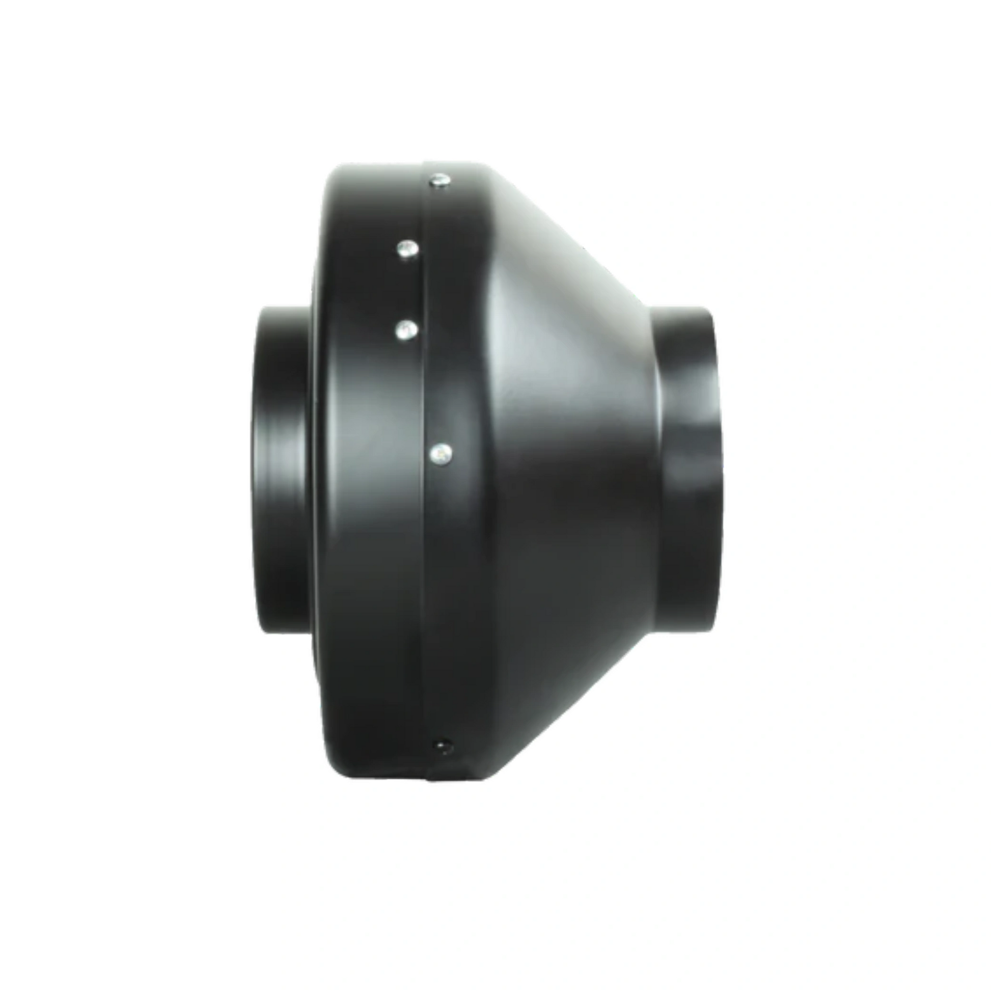 Hurricane Inline Fan 6in side view