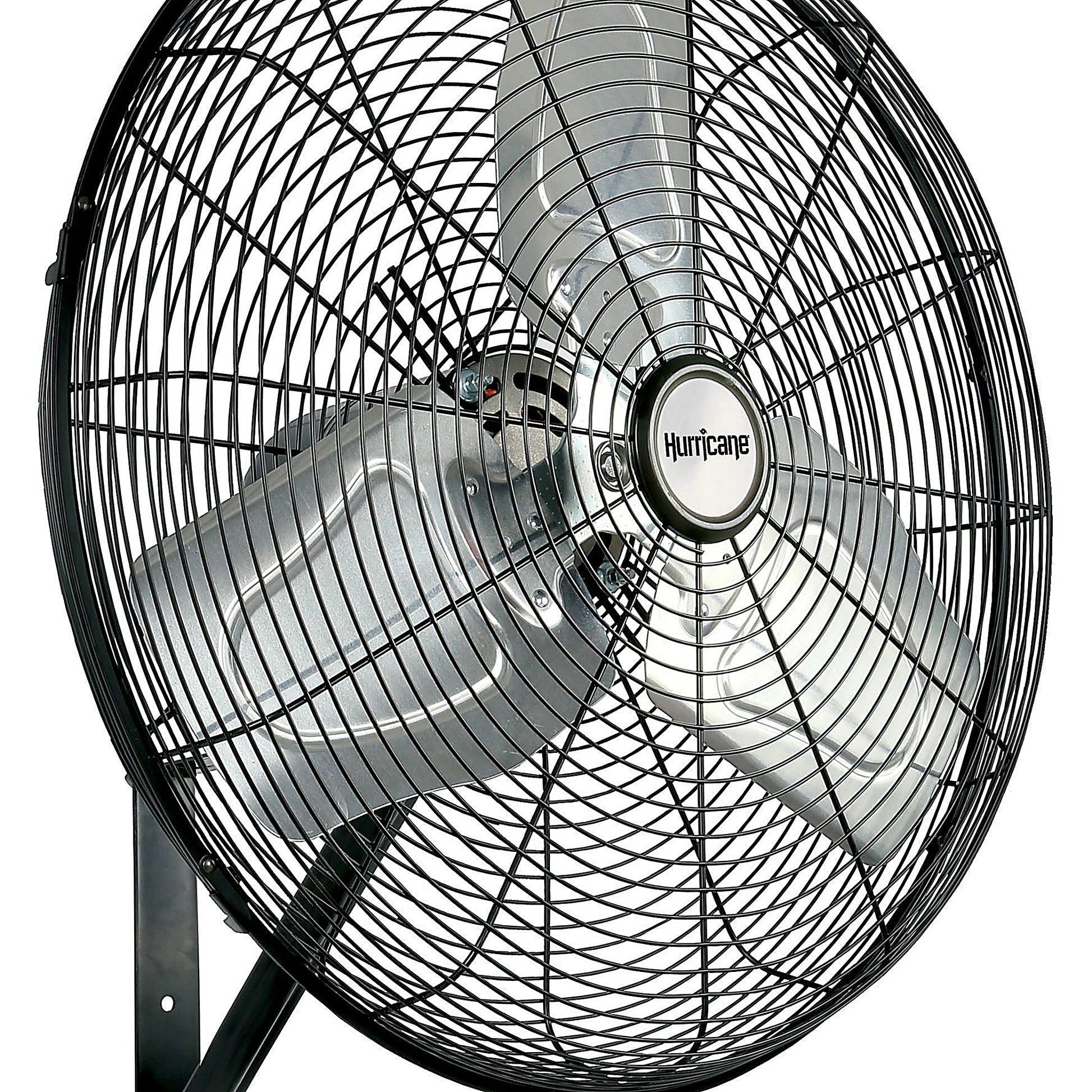 Hurricane Pro Commercial Grade Oscillating Wall Mount Fan 30 In side view