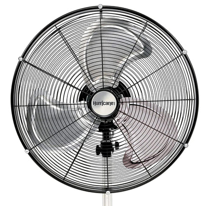 Hurricane Pro High Velocity Metal Stand Fan 20in front view