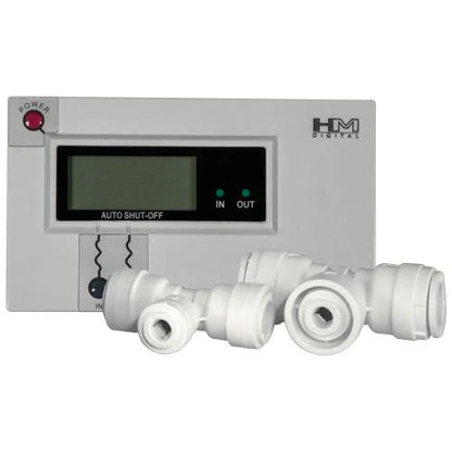 HydroLogic TDS PRO (WHITE) - IN/OUT PPM MONITOR W 1/2 IN AND 3/8 OUT with Adapters