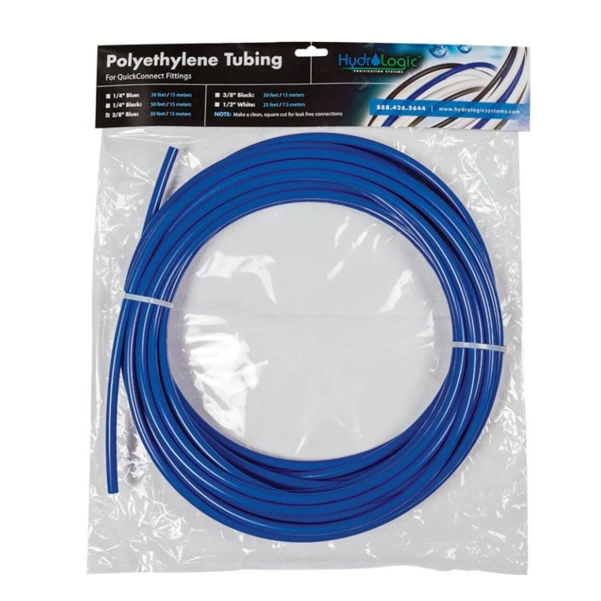 HydroLogic Tubing 38 inch  50' Blue main image