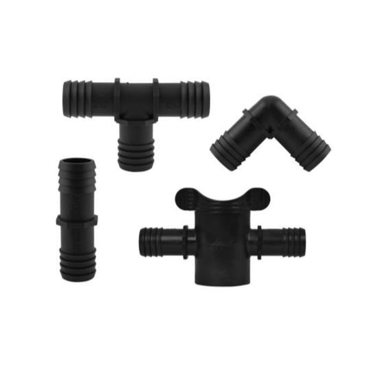 Hydro Flow Ecoplus Barbed Connectors 3/4''family
