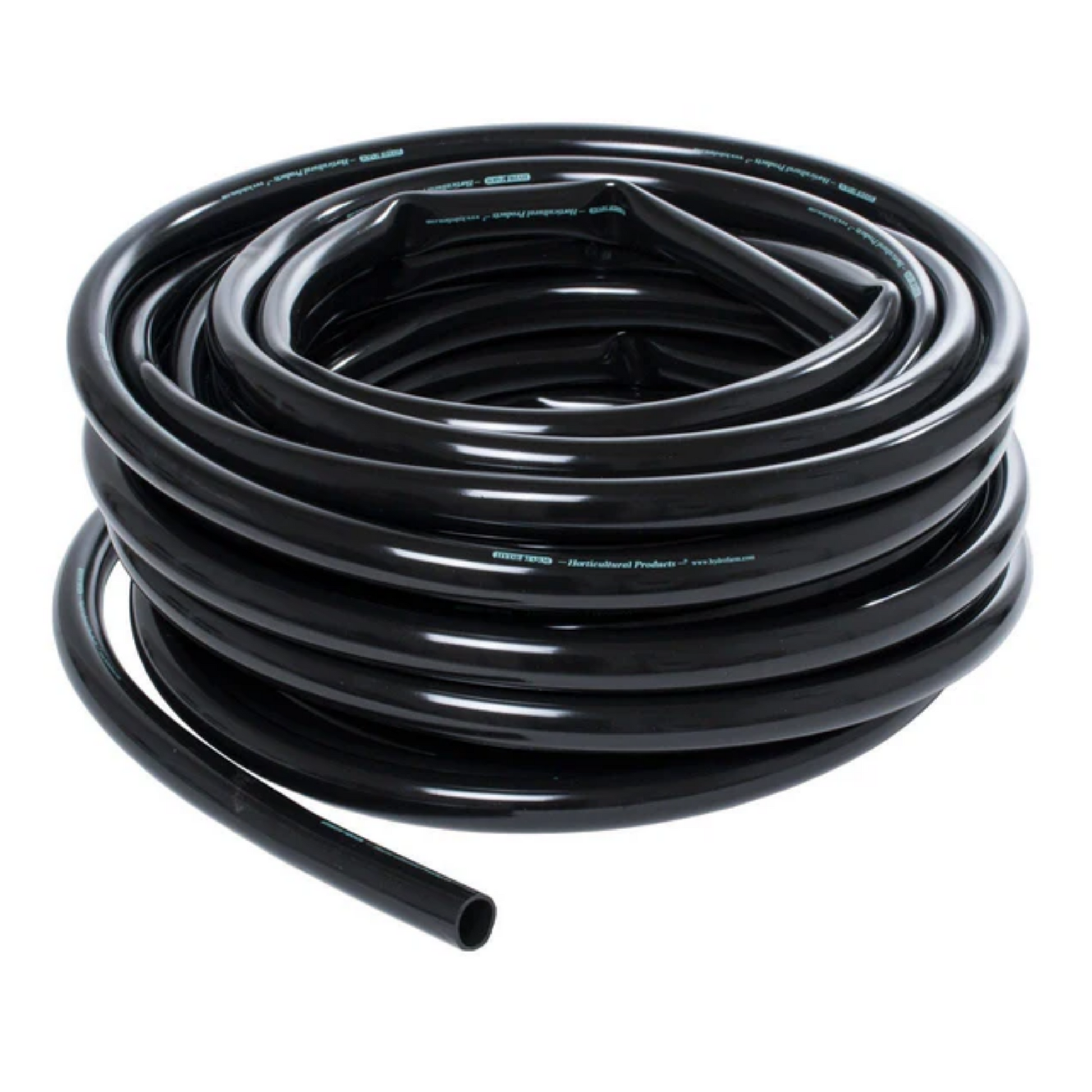 Hydro Flow Vinyl Tubing Black 1 in ID - 1.25 in OD 50 ft Roll
