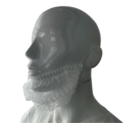 Hydrobuilder HBX Disposable Beard Cover side view