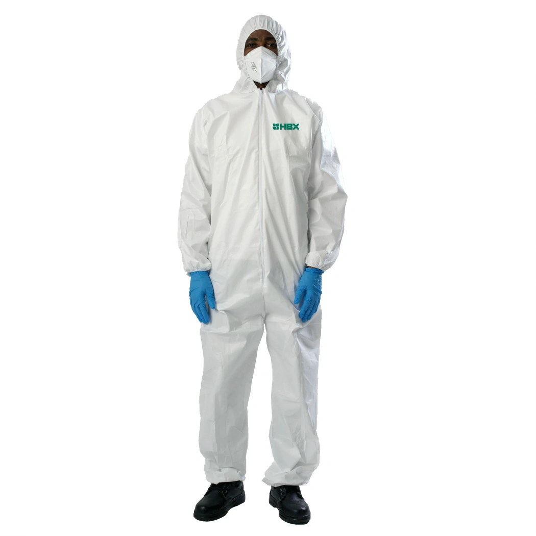 Hydrobuilder HBX Disposable Coverall front view