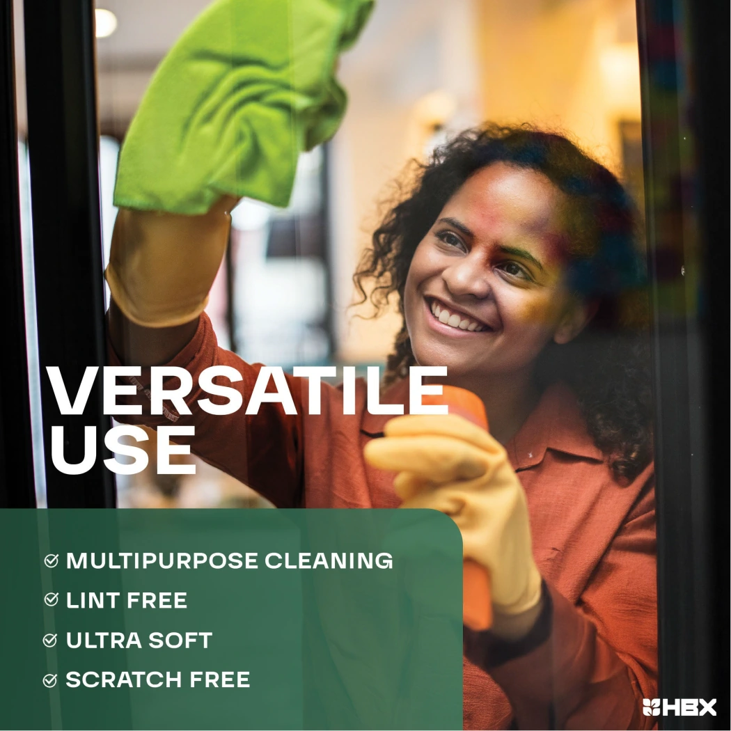 Hydrobuilder HBX Microfiber Towel versatile use