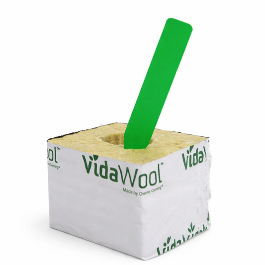 Hydrobuilder HBX Plant Labels Green for Commercial nurseries, Clone racks & propagation rooms, Veg and flower identification