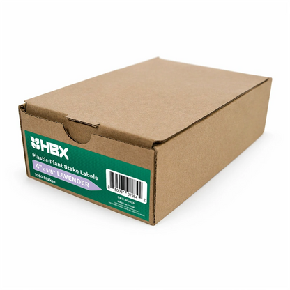 Hydrobuilder HBX Plant Labels Lavender box